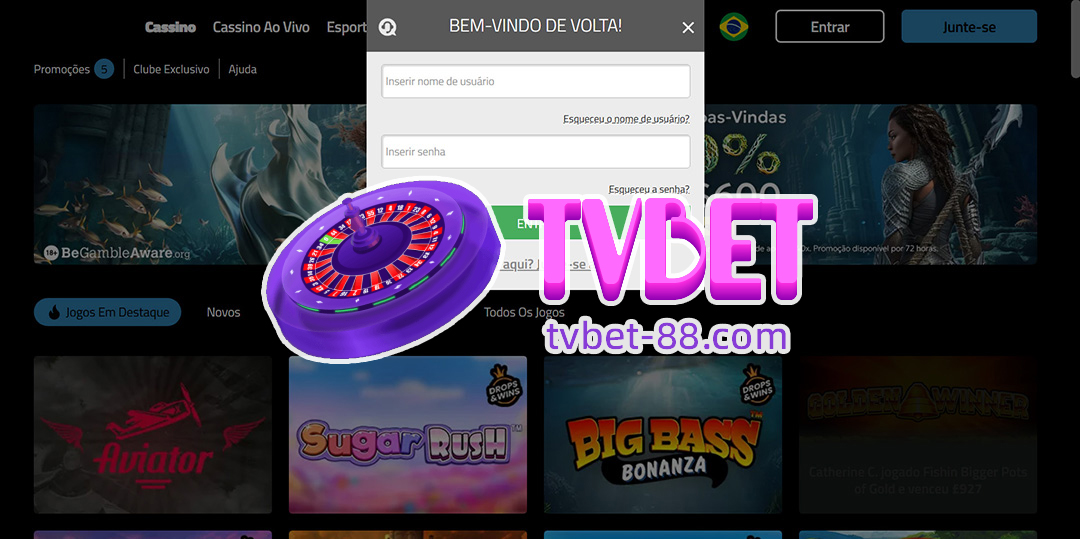 tvbet login